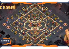 Top Base TH17 Layouts for War CWL - Clash of Clans #18330