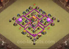 최고의 TH6 Anti 2 Stars War Base 2024 - 링크 복사 내부! #18344