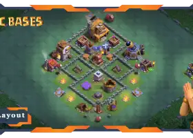 Лучшая база строителя 4-го уровня со ссылкой — Clash of Clans #18351