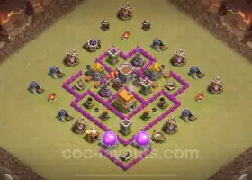 Best Anti 3 Stars TH6 War Base 2024 - Copy Link Inside #18375