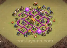 Beste TH6 Anti 3 Stars War Base 2024 - Kopier lenke inni! #18402