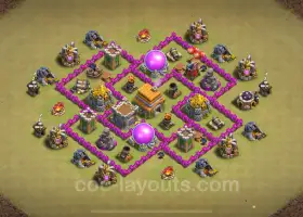 Best Anti 2 Stars TH6 War Base 2024 - Kopier lenke på innsiden #18413