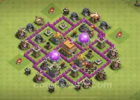 Cơ Sở Nuôi TH6 - Chống 3 Sao | Giao diện Clash of Clans #18422