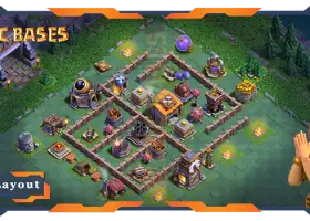 Clash of Clans için En İyi İnşaatçı Salonu 6 Temel Düzeni #18429