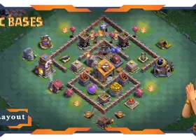 Лучший дизайн базы строителя 6 и ссылка — Clash of Clans #18434