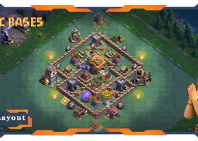 Лучшая база Clash of Clans BH07 со ссылкой — Зал строителя 7 #18454