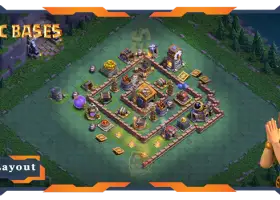 Лучший дизайн базы Builder Hall 07 и ссылки — Clash of Clans #18461