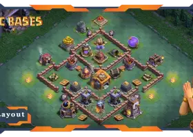 Лучшие конструкции баз Builder Hall 07 со ссылками — Clash of Clans # 18466