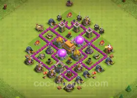 Max TH6 Farming Base - 2024 Clash of Clans Copy Link #18472