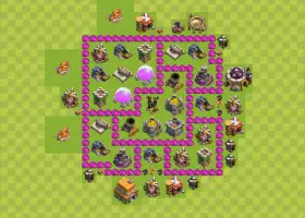 Farming Base TH6 – Clash of Clans Town Hall Level 6 Guide #18478