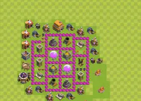 Farming Base TH6 - Clash of Clans Town Hall Level 6 Guide #18485