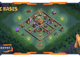 Baza Top Builder Hall 08 - Ghid de amenajare Clash of Clans #18495