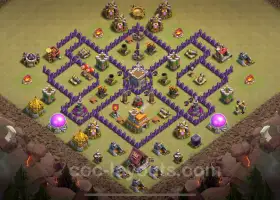 Best TH7 Anti 3 Stars War Base 2024 - Copy Link Inside! #18498