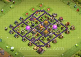 Max TH7 Farming Base & Anti 3 Sterne – Clash of Clans 2024 #18503