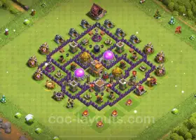 Max TH7 농업 기지 | 안티 에브리싱 - 클래시 오브 클랜 2024 #18505