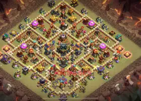 TH 17 War Base: CWL/Legend League | 2 isgolemer, 1 drage #18517