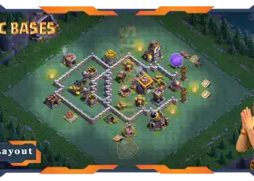 Top BH09-basisontwerp met strategie en links - Clash of Clans #18523