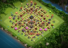 Thiết kế đế cúp TH17 đẹp nhất trong Clash of Clans #18525