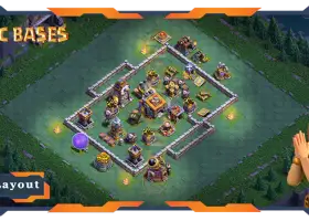 Meilleur constructeur de base du Hall 09 - Disposition Clash of Clans BH09 #18534