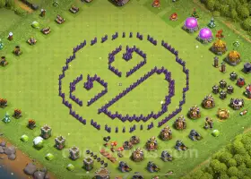 Najlepsze śmieszne linki bazowe trolli TH7 do Clash of Clans 2024 #18550