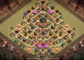 Top Town Hall 17 War Base för Clash of Clans - Kopiera länk! #18558