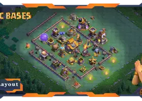 Beste bouwer Hall 10-basis met link - Clash of Clans #18564