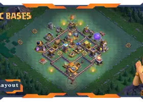 Top BH10-basisindeling: ontwerp op maximaal niveau voor Clash of Clans #18571