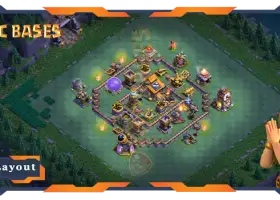 Topbouwer hal niveau 10 basisontwerp - Clash of Clans #18574