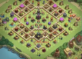 TH17 Farming Base Guide | Basislink kopieren – Clash of Clans #18613