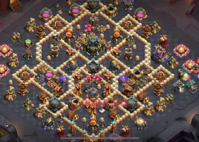 TH16 War Base – Optimalisert kopikobling for Clash of Clans #18615