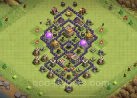 TH7 Max Farming Base Kopyası - Clash of Clans Düzen Kılavuzu #18632