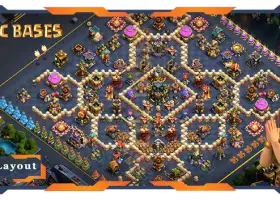 Top TH17 Hybrid Base Layouts - Clash of Clans Strategies #18638