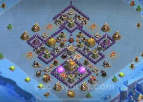 TH7 Max Level Farming Base Layouts – Clash of Clans #18644