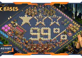 Topp TH17 basislenker og morsomme oppsett for Clash of Clans #18656