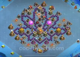 Melhor Base Troll Engraçada TH7 - Clash of Clans 2024 #18655