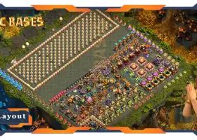 Principais layouts da base Troll TH17 para Clash of Clans com links #18658