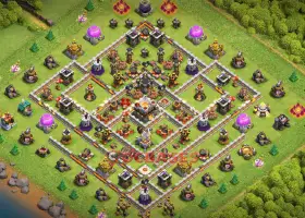 Top Town Hall 11 Disposition de la base de guerre pour Clash of Clans #18659