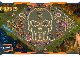 I migliori layout divertenti di Troll Base TH17 per Clash of Clans #18671