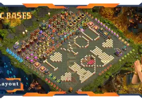 Top TH17 Troll Bases in Clash of Clans - Funny Layouts! #18681