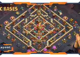 Top TH16 War Base: Anti Everything Layout for Clash of Clans #18691