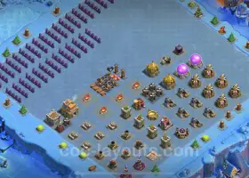 Principais bases de trolls engraçadas para TH7 | Clash of Clãs #18700