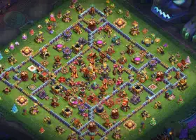 Tòa thị chính hàng đầu 16 Cơ sở canh tác | Sao chép liên kết cho Clash of Clans #18704