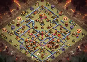 أفضل قاعدة حربية في Town Hall 16 في Clash of Clans | انسخ الرابط رقم 18727