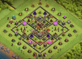 Top Rathaus 10 Landwirtschaftsbasis | Clash of Clans Kopierlink #18733