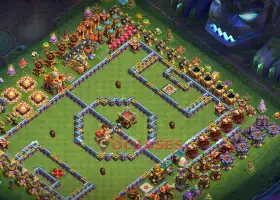 Town Hall 16 Fun Base für Clash of Clans – Link hinein kopieren! #18761