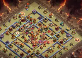 Top Town Hall 16 War Base - Stratégies Clash of Clans #18781