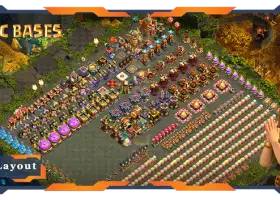 Top Troll Base TH16 Hài Hước trong Clash of Clans - Layout & Link #18783