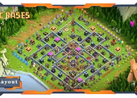 Top TH15 Hybrid Base Layout for Clash of Clans #18806