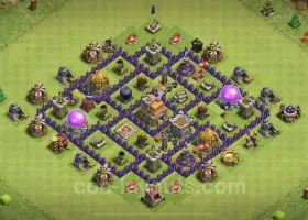 TH7 Max Farming Base Layout - Clash of Clans Guide #18807