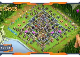 Ultimate TH15 Farming Base: Anti 2/3 Stars & Electro Dragon #18823